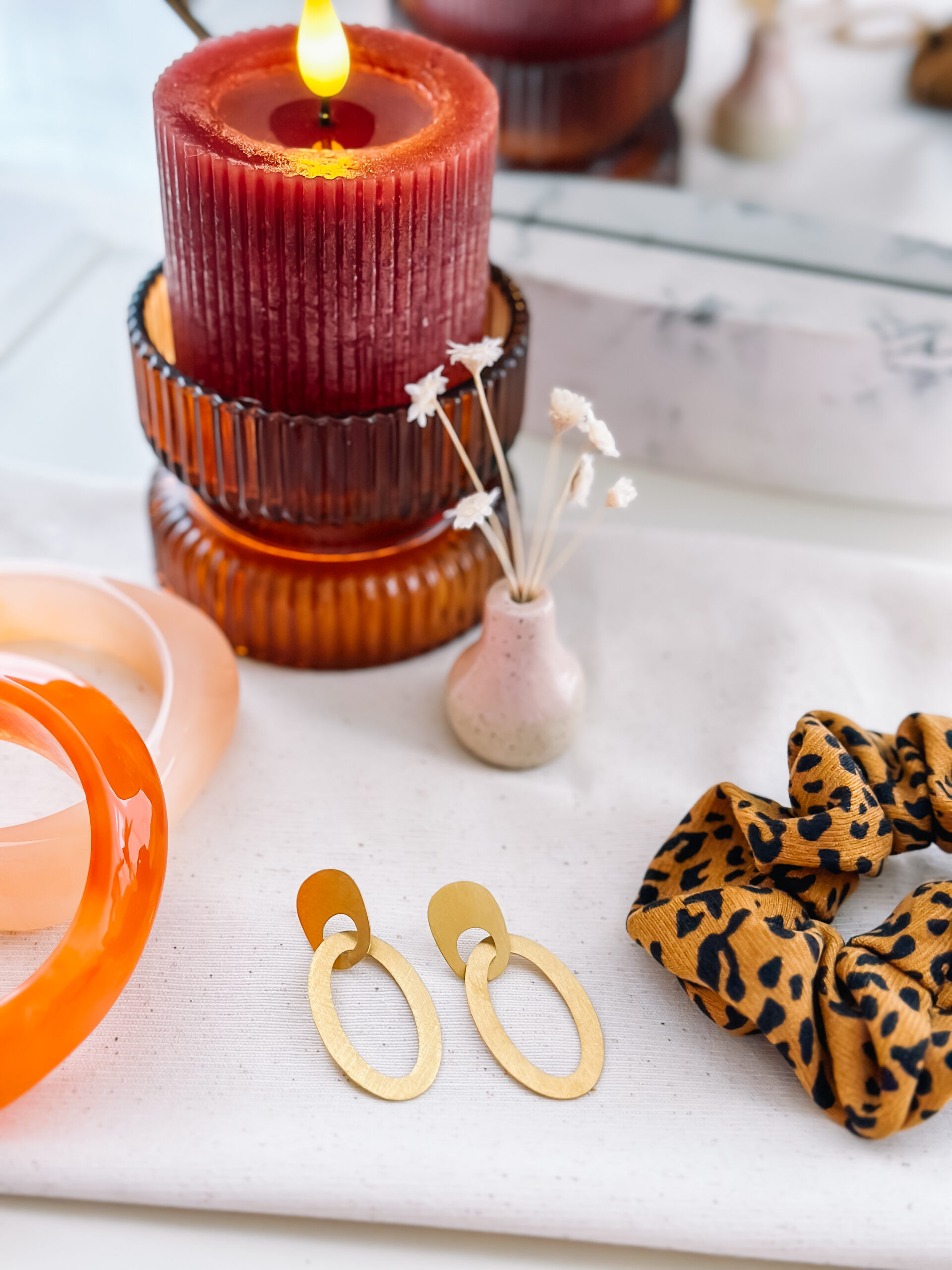 Oorsteker geborsteld